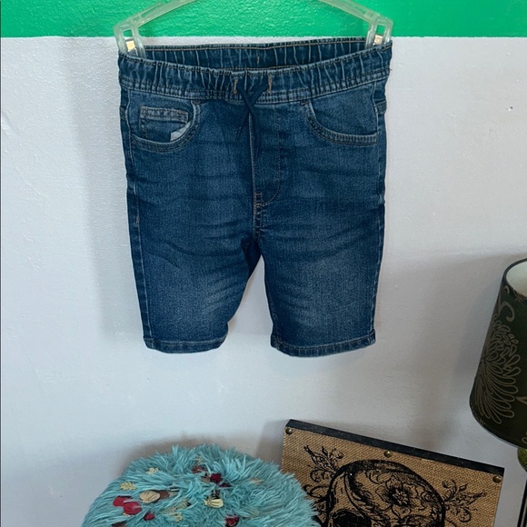 Nautica Kids Dark Blue Denim Shorts - Picture 1 of 6